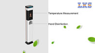 8 inch IPS Stand Up Digital Thermometer Hand Disinfection Dispenser