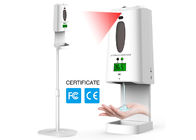 Automatic Temperature Scanner Alcohol Spary Touchless Hand Sanitizer Dispenser Thermometer White Color