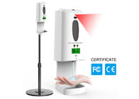 White Color Abs Material Hand Sanitizer Dispenser inbuilt Temperature Measurement