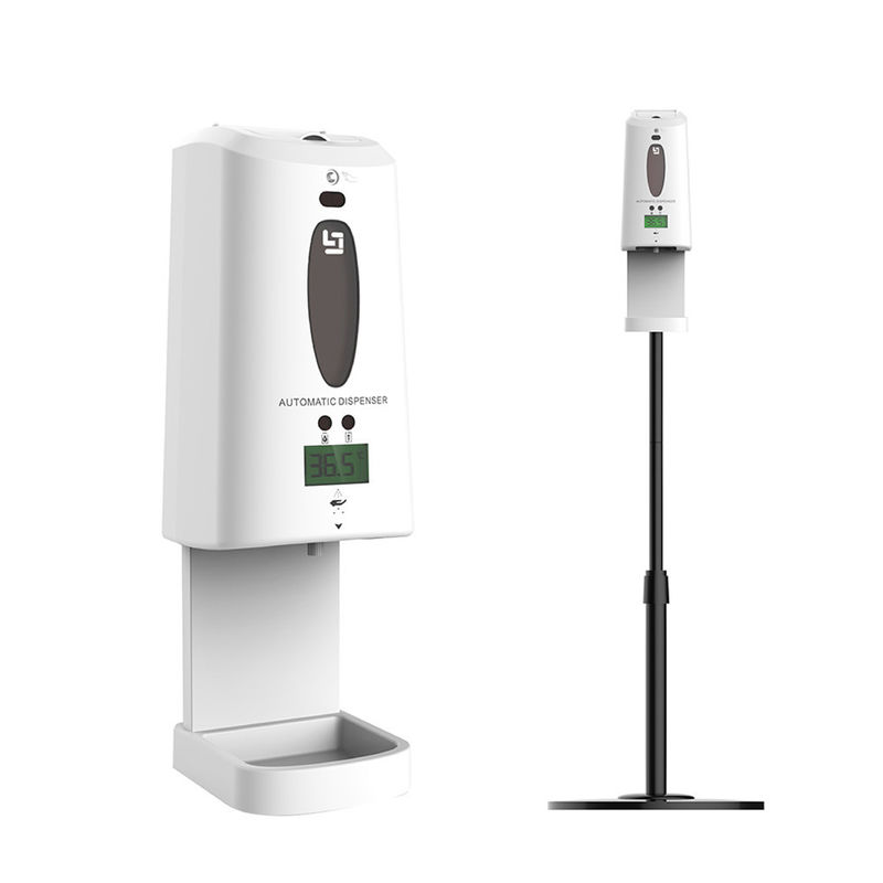 Wall Mounted ABS Automatic Hand Sanitizer Dispenser White Color