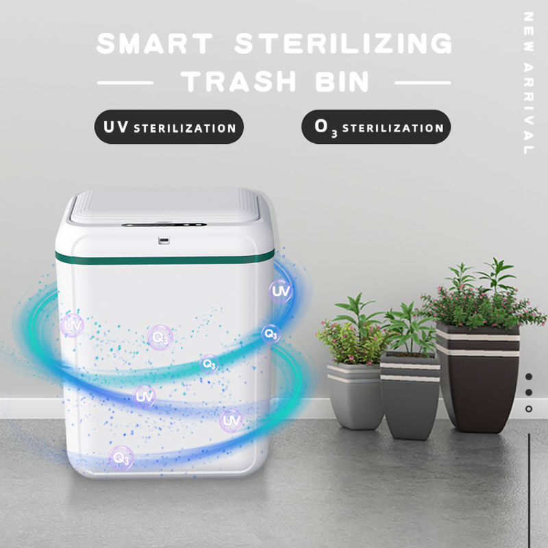 Gesture Control Smart Home Products UV Sterilization 10L Kitchen Garbage Can